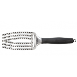 Щетка Olivia Garden Fingerbrush Combo Trinity Silver