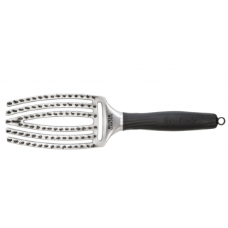 Щітка Olivia Garden Fingerbrush Combo Trinity Silver